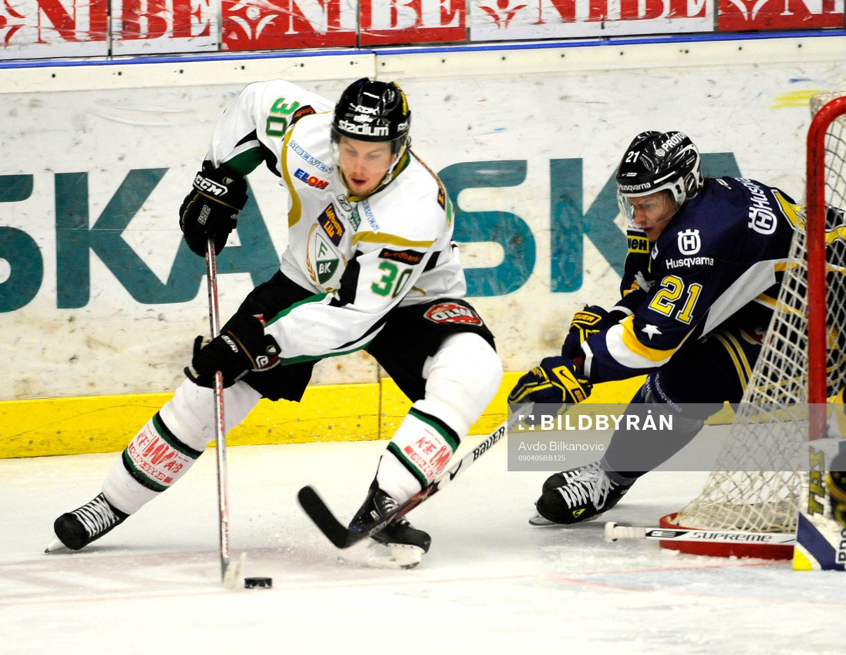 Marcus Paulsson, Färjestad, Pasi Puistola, HV71