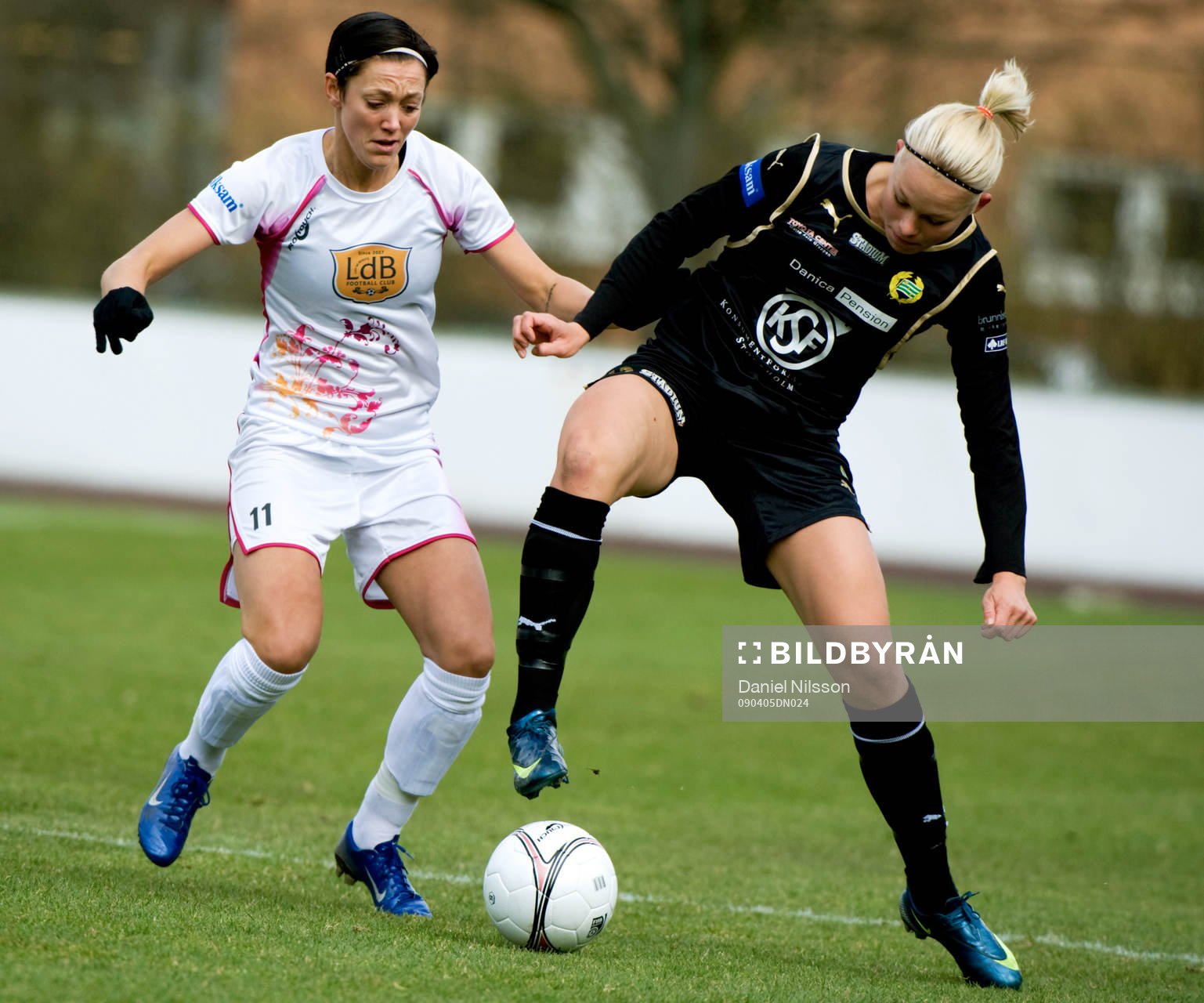 Therese Sjögran, Ldb och Leena Puranen, Hammarby