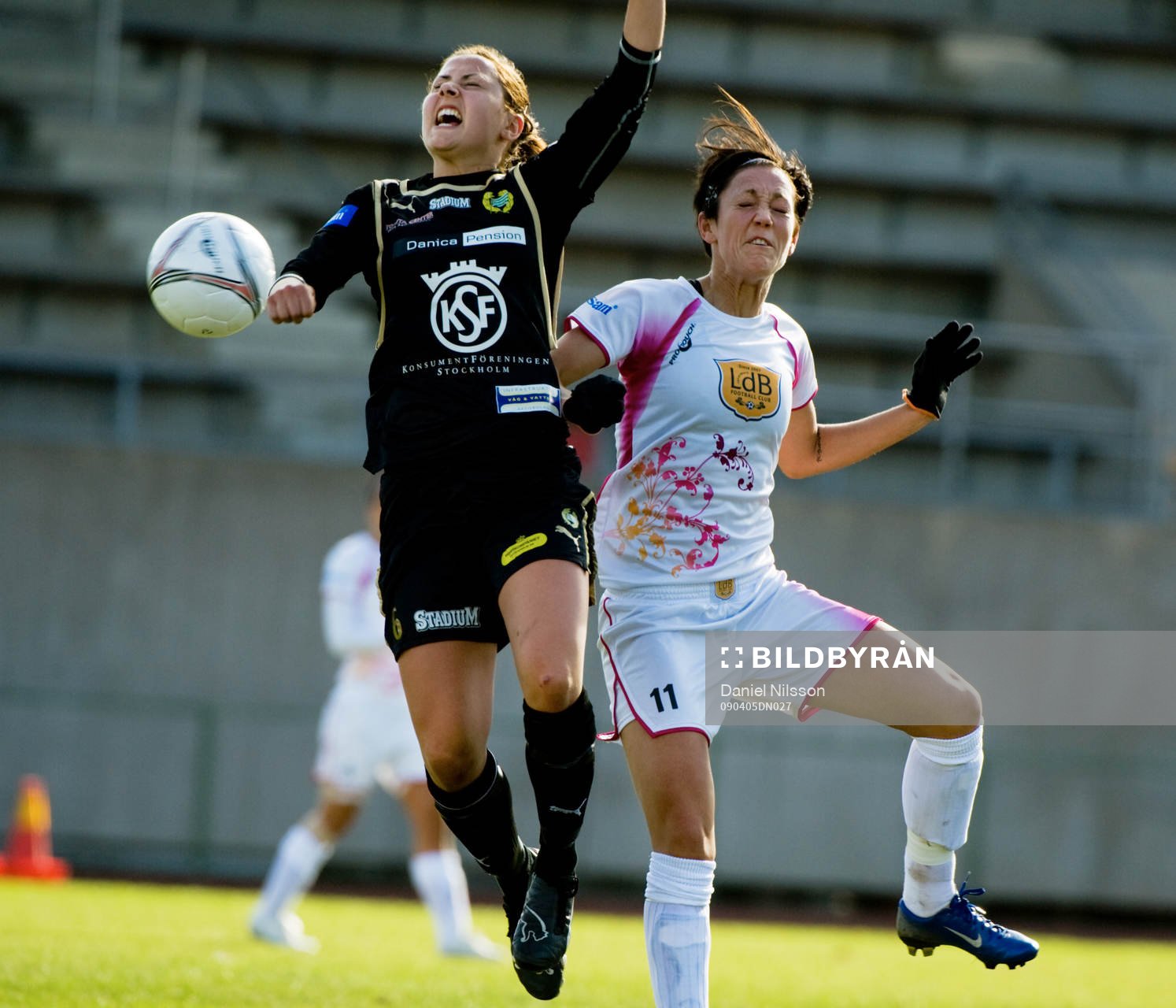 Therese Sjögran, Ldb och Lena Andersson, Hammarby