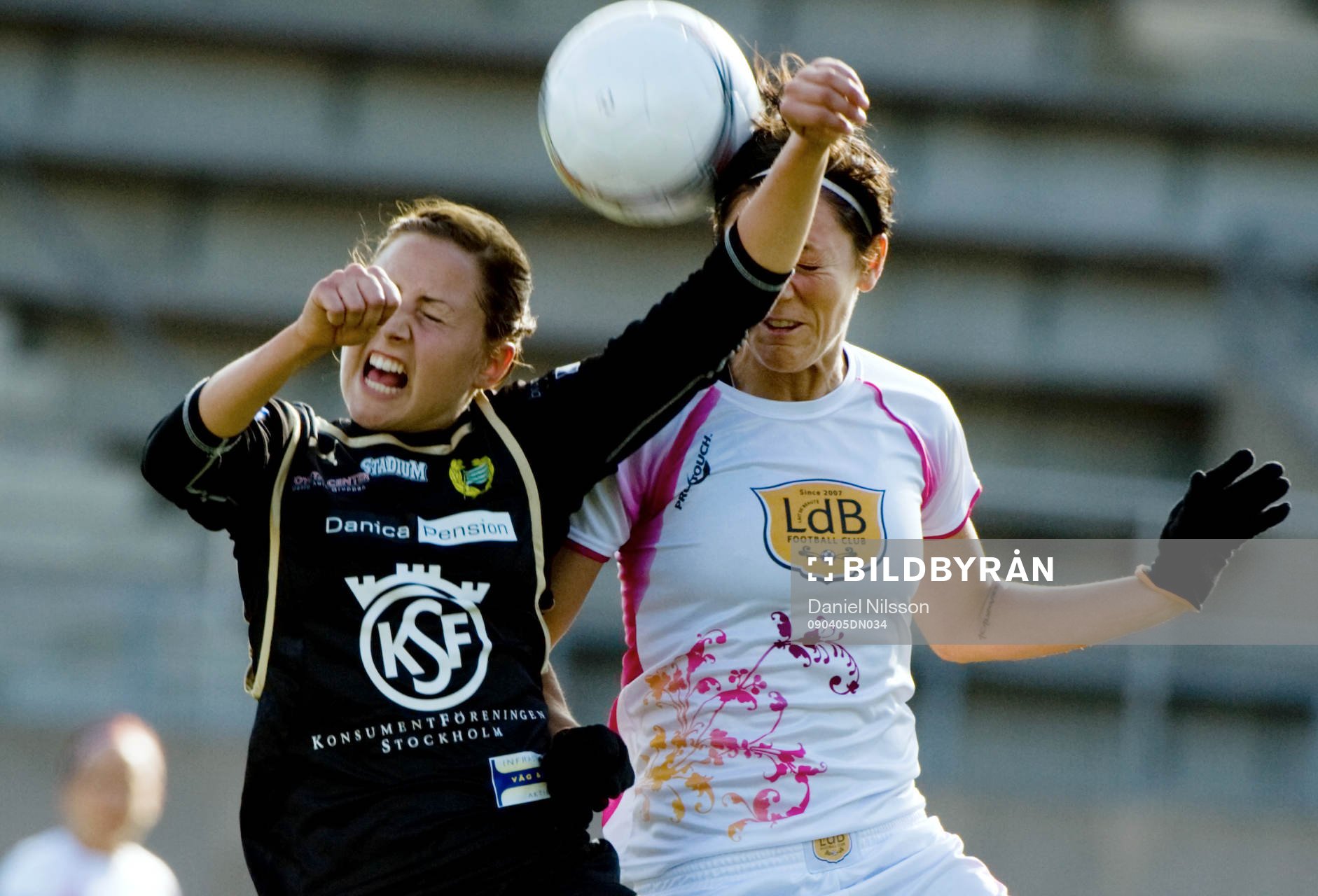Therese Sjögran, Ldb och Lena Andersson, Hammarby