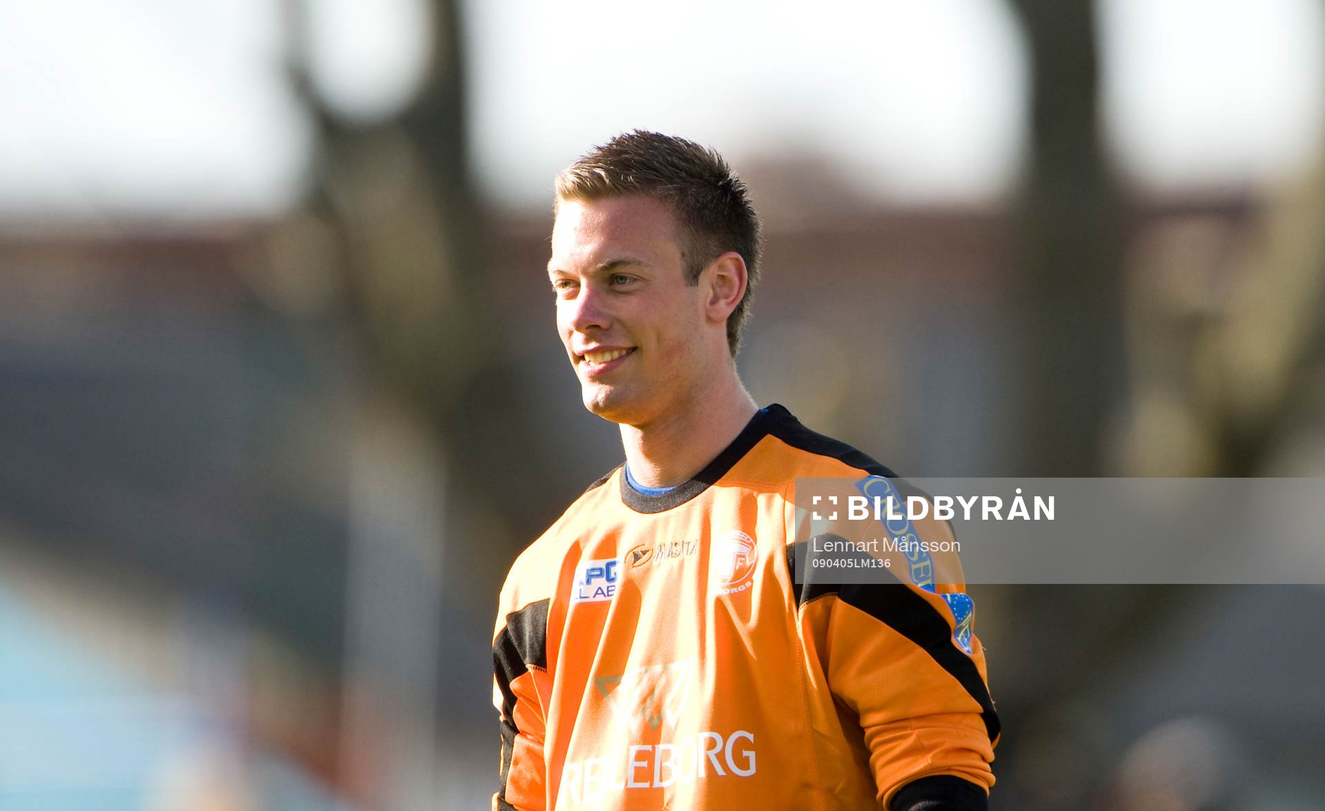 Victor Noring, målvakt, som gjorde succé