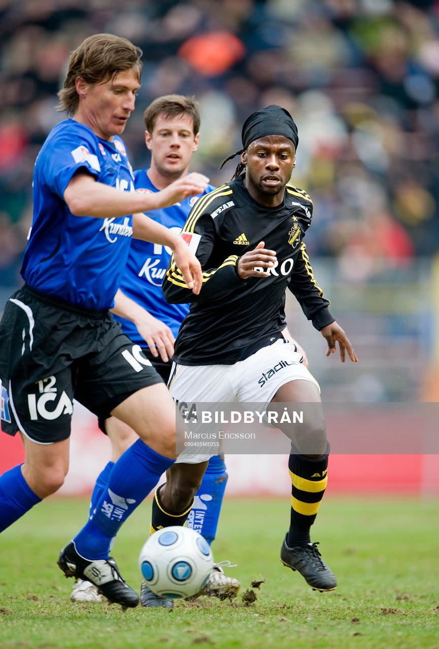 Tomas Zvirgzdauskas, Halmstad och Martin Kayongo-Mutumba,