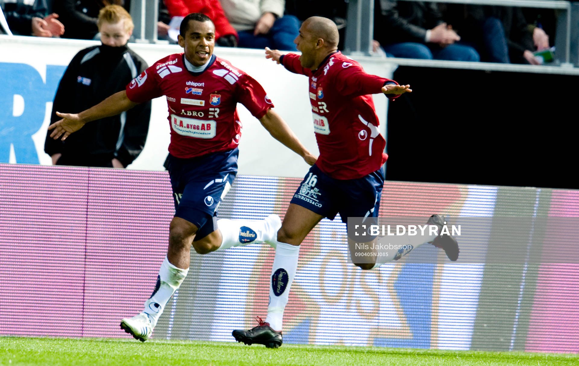  Alvaro Santos, Örgryte jubel.
