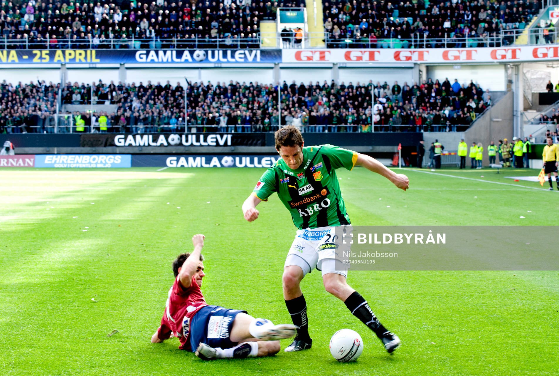 Björn Anklev, Örgryte, Kenneth Gustafsson, GAIS