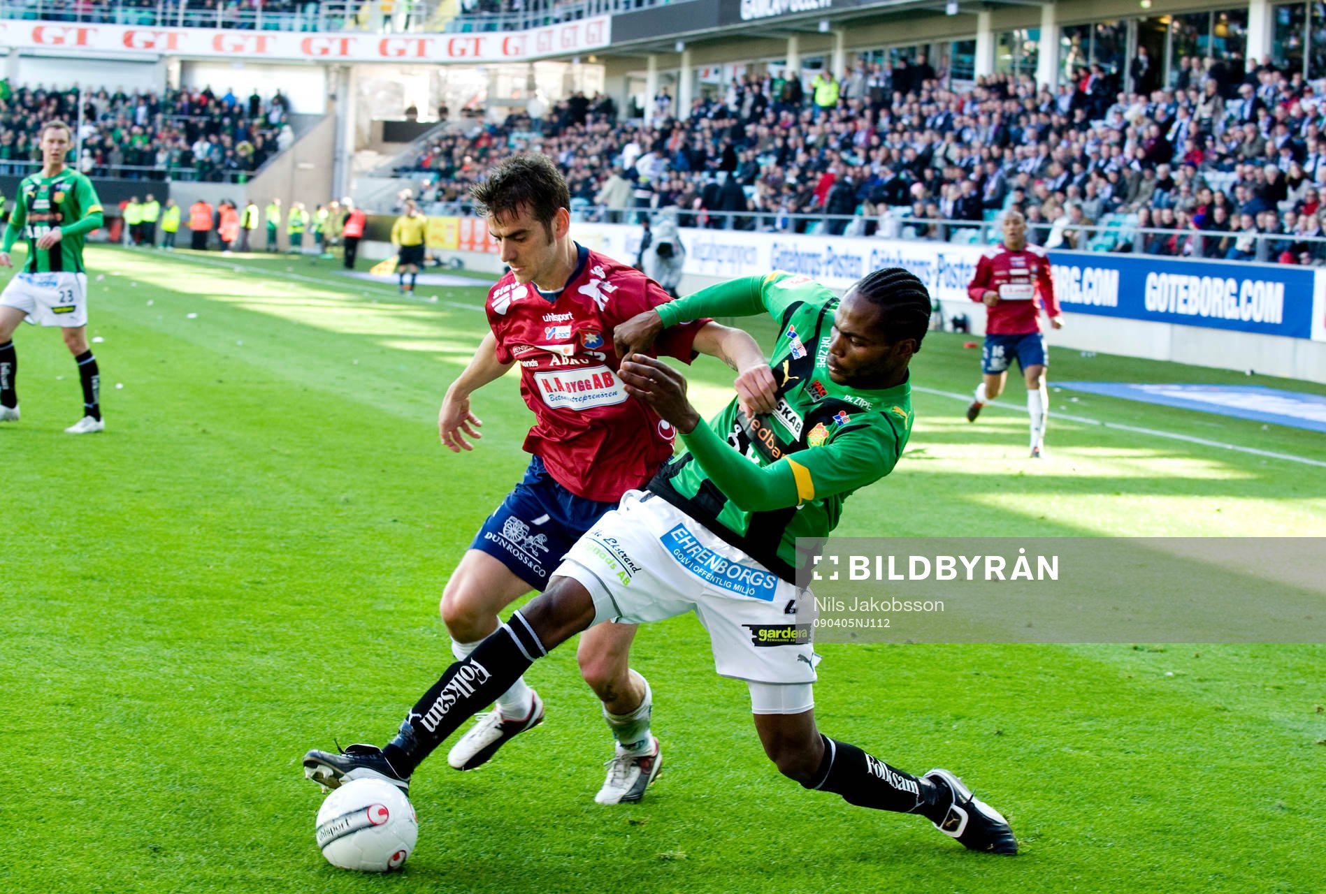 Björn Anklev, Örgryte, Richard Ntomba Ekunde, GAIS