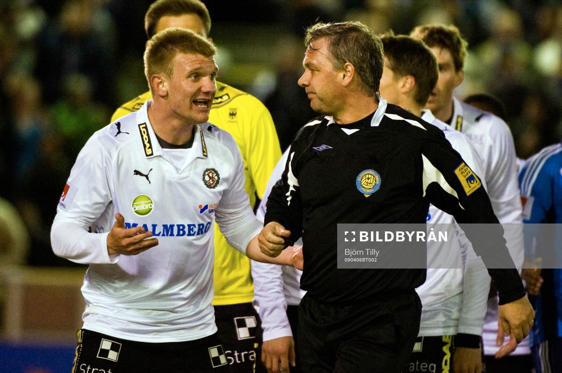 Michael Almebäck, Örebro och Åke Andreasson, domare