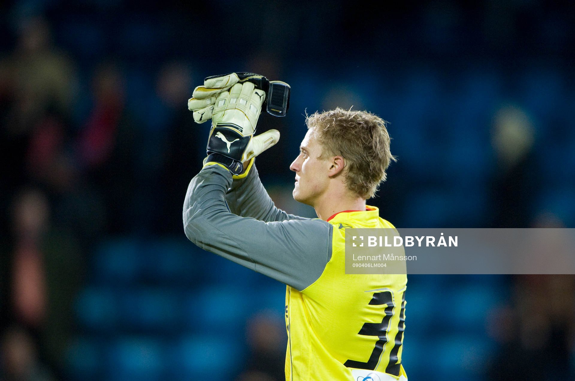 Pär Hansson, målvakt, Helsingborg, gjorde succé och