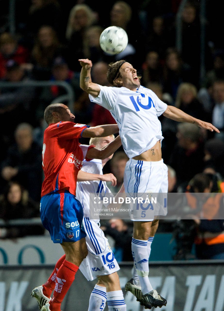 Gustaf Svensson når högre än Henrik Larsson. Nick