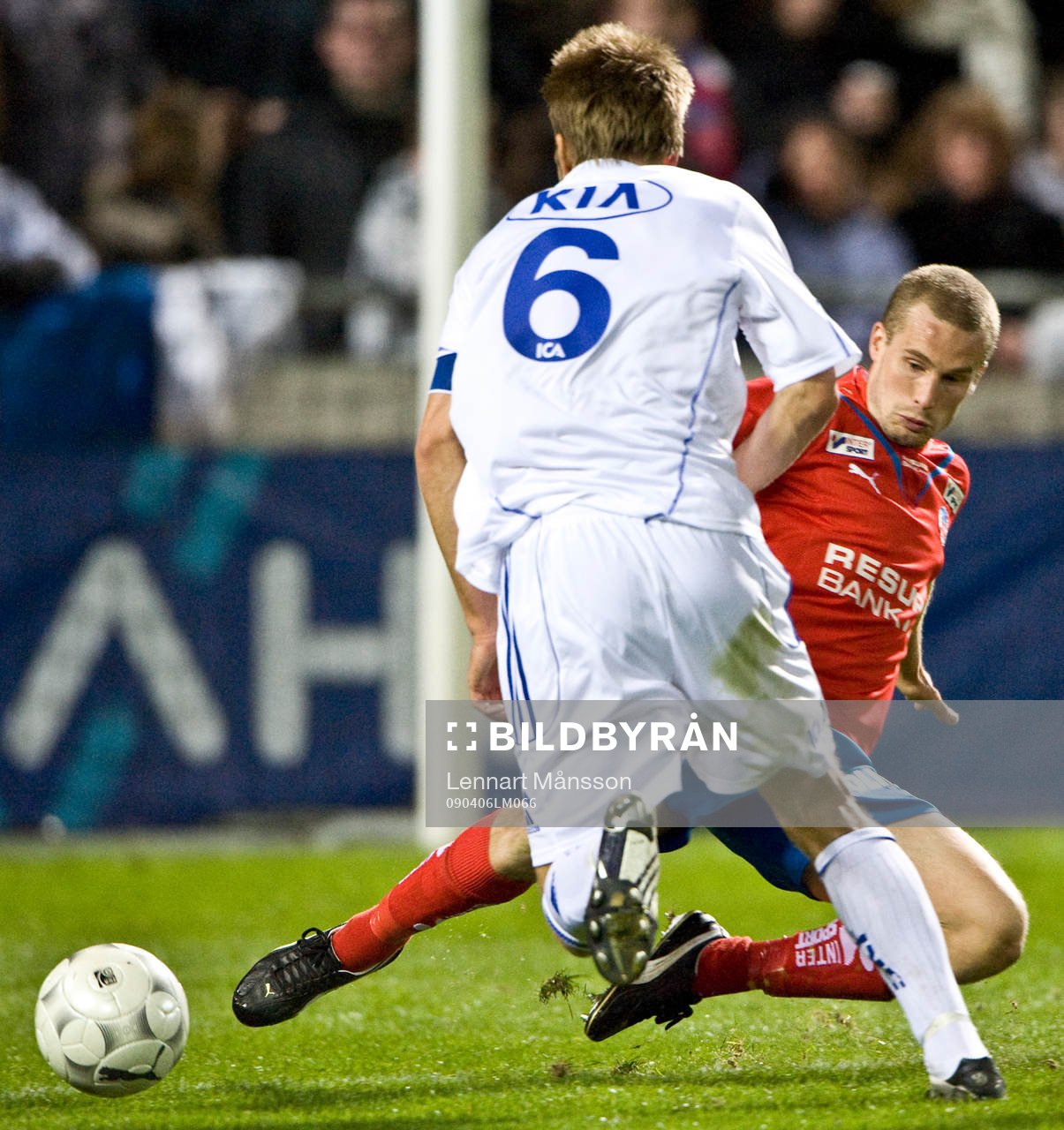 Christoffer Andersson, Helsingborg, tackling