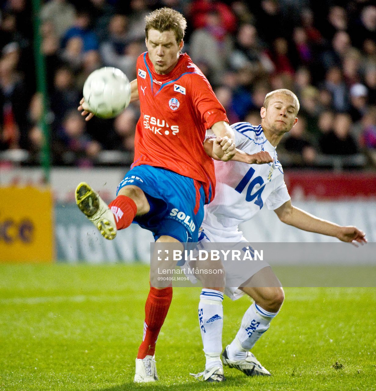 Marcus Nilsson, Helsingborg och Robin Söder, Göteborg