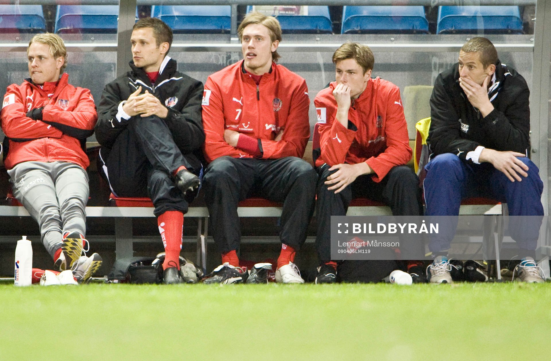 Erik Sundin, Hannu Patronen, Tobias Holmqvist, Marcus