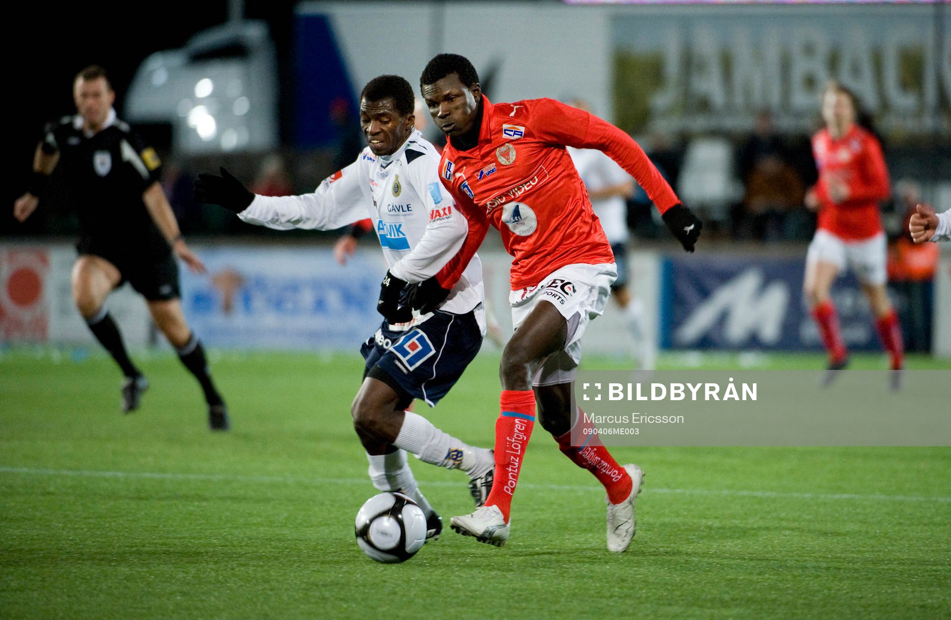 Yussif Chibsah, Gefle och Abiola Dauda, Kalmar