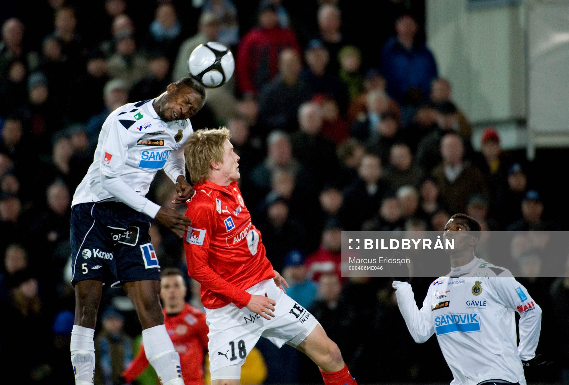 Omar Jawo, Gefle och Rasmus Elm, Kalmar. Nick