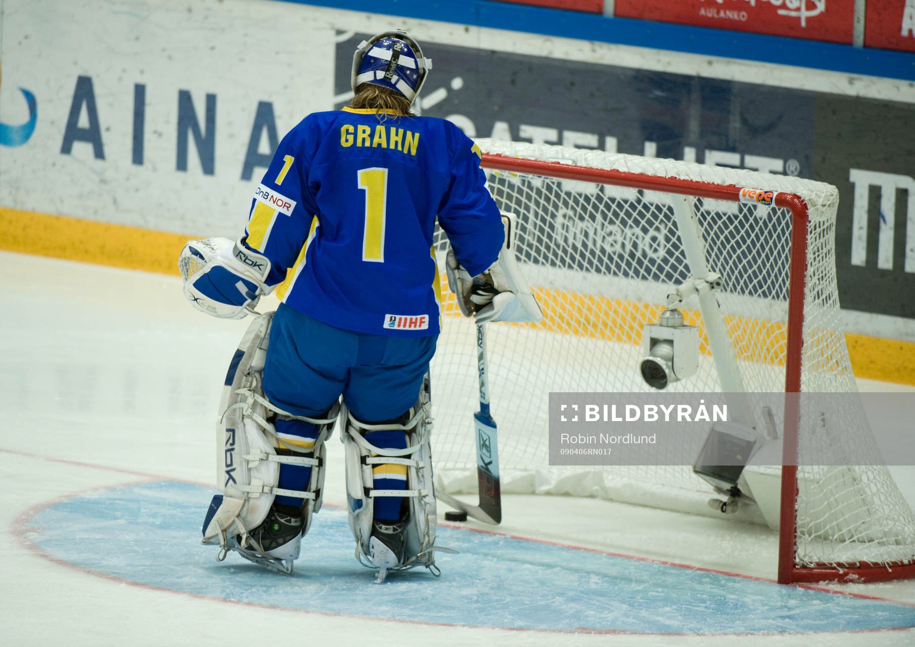 Sara Grahn, Målvakt Sverige deppar