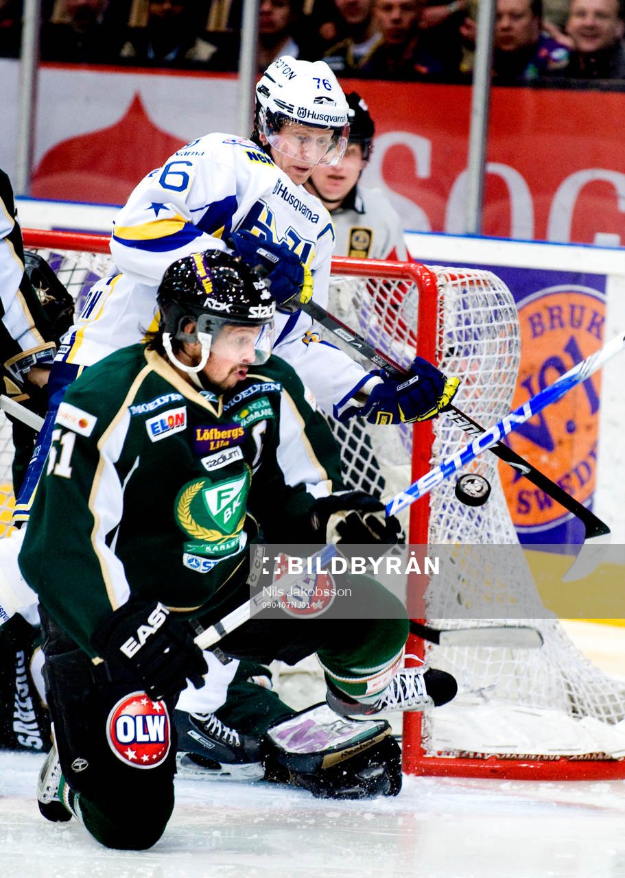 Rickard Wallin, Färjestad, Johan Davidsson, HV71