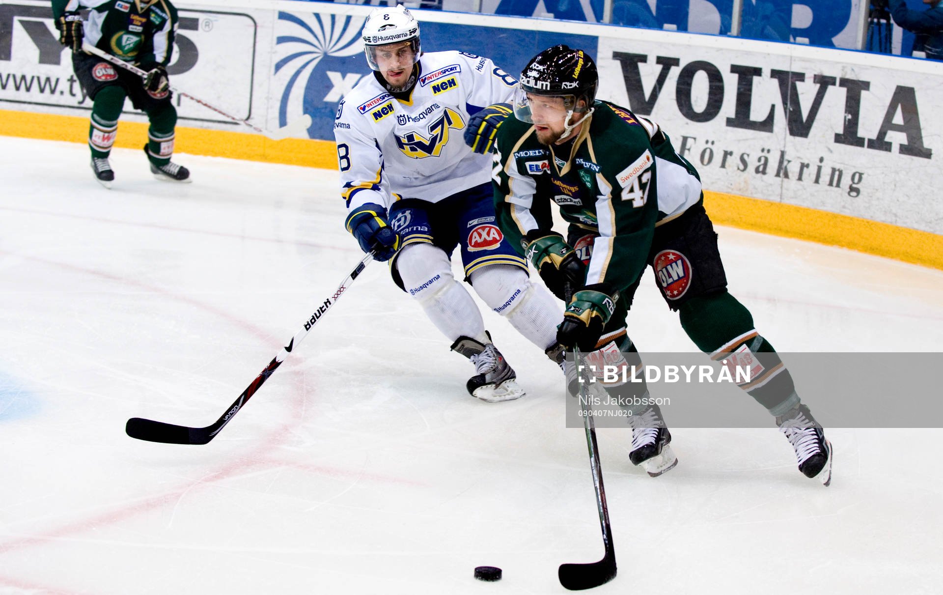 Daniel Grillfors,  HV71, Arto Laatikainen, Färjestad