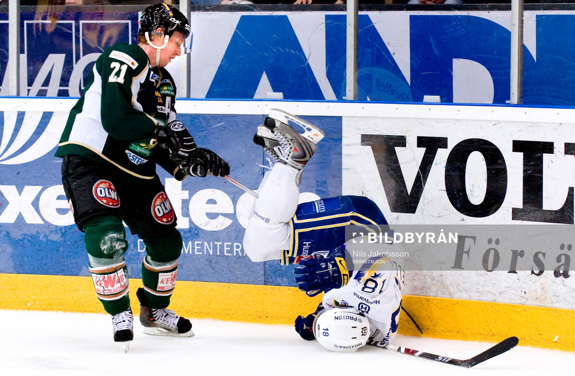 Jörgen Jönsson, Färjestad, Nicholas Angell, HV71