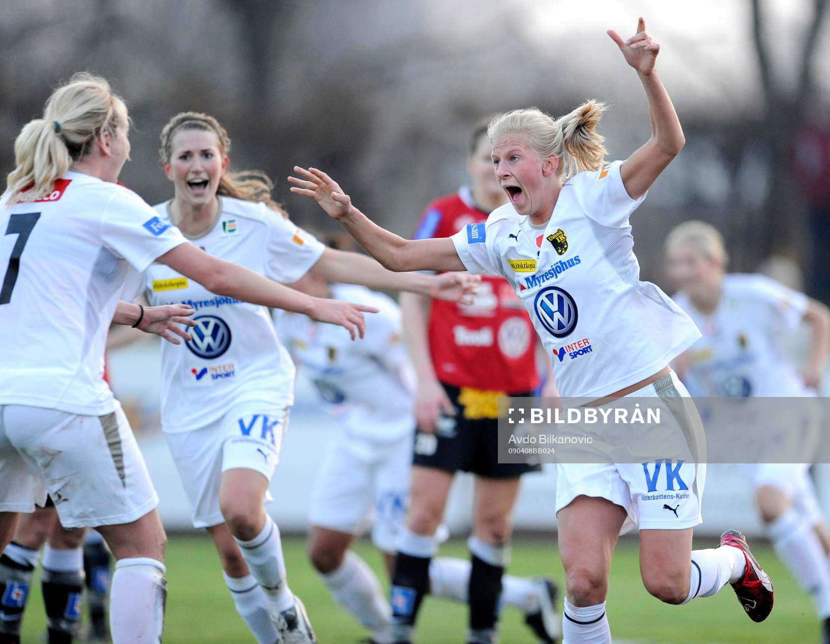 Sofia Jakobsson, Umeå, jubel