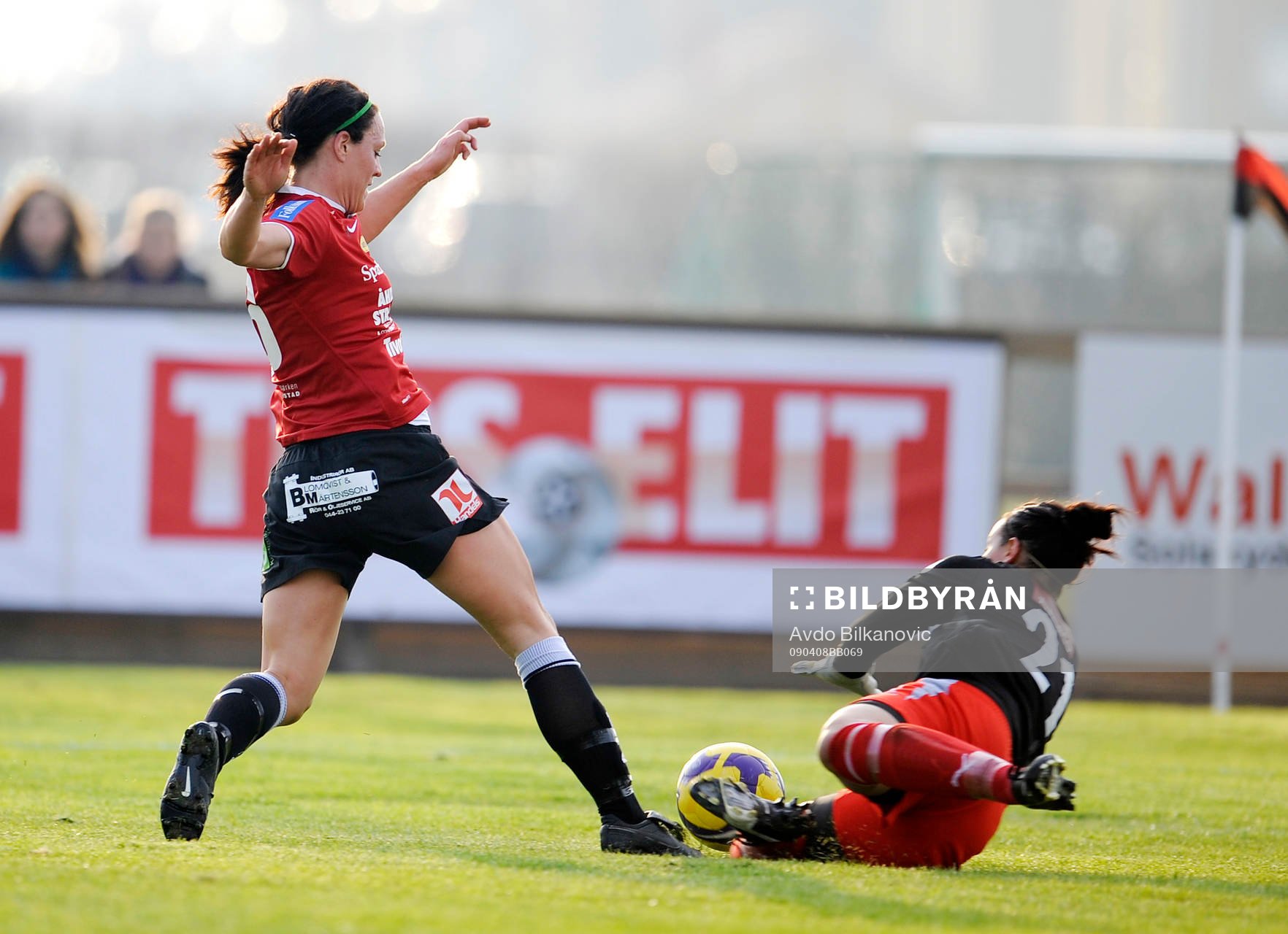 Frida Sjöförs, Kristianstad, Carola Söberg, målvakt,