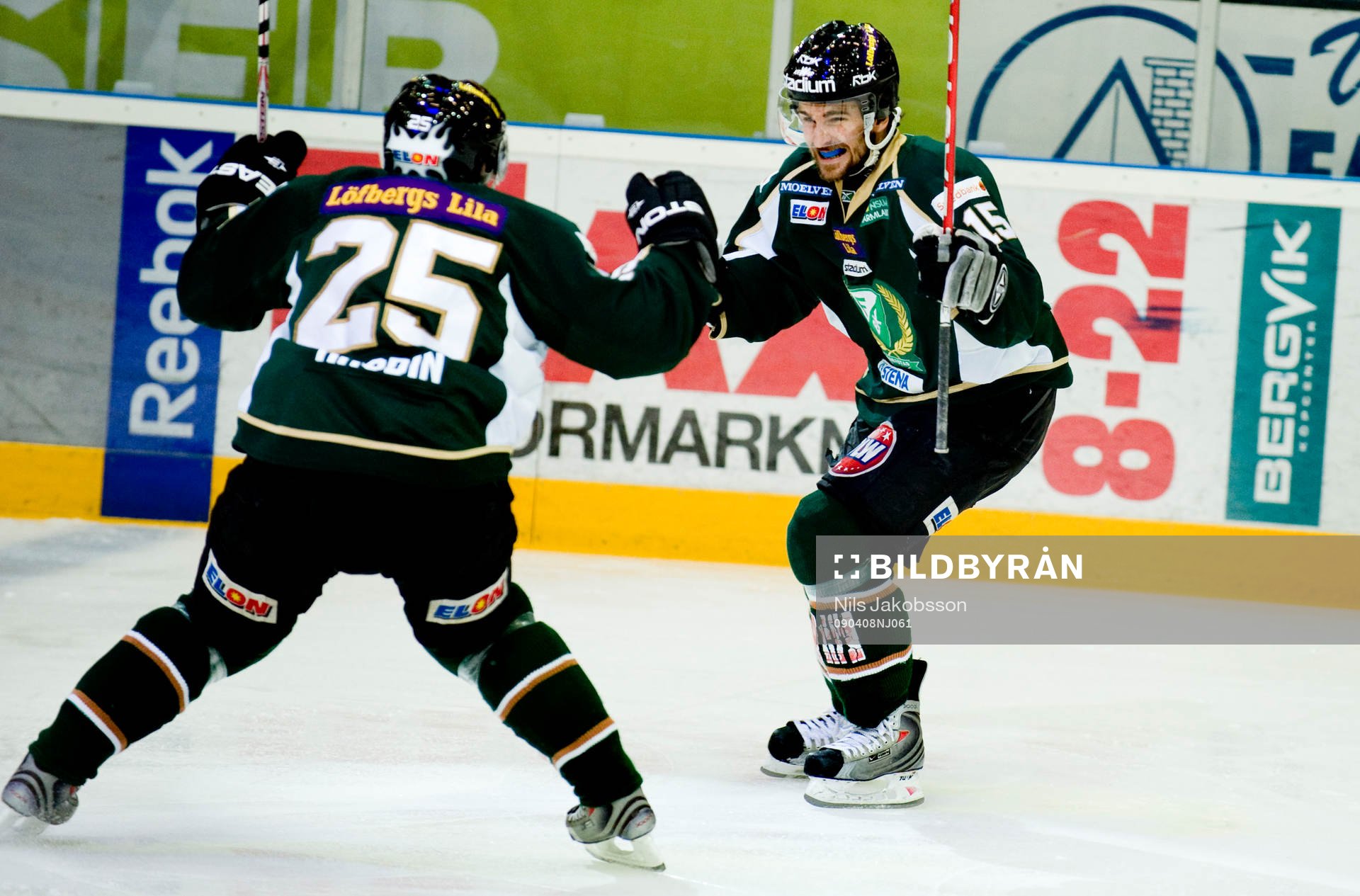 Thomas Rhodin, Dominik Granak,  jubel