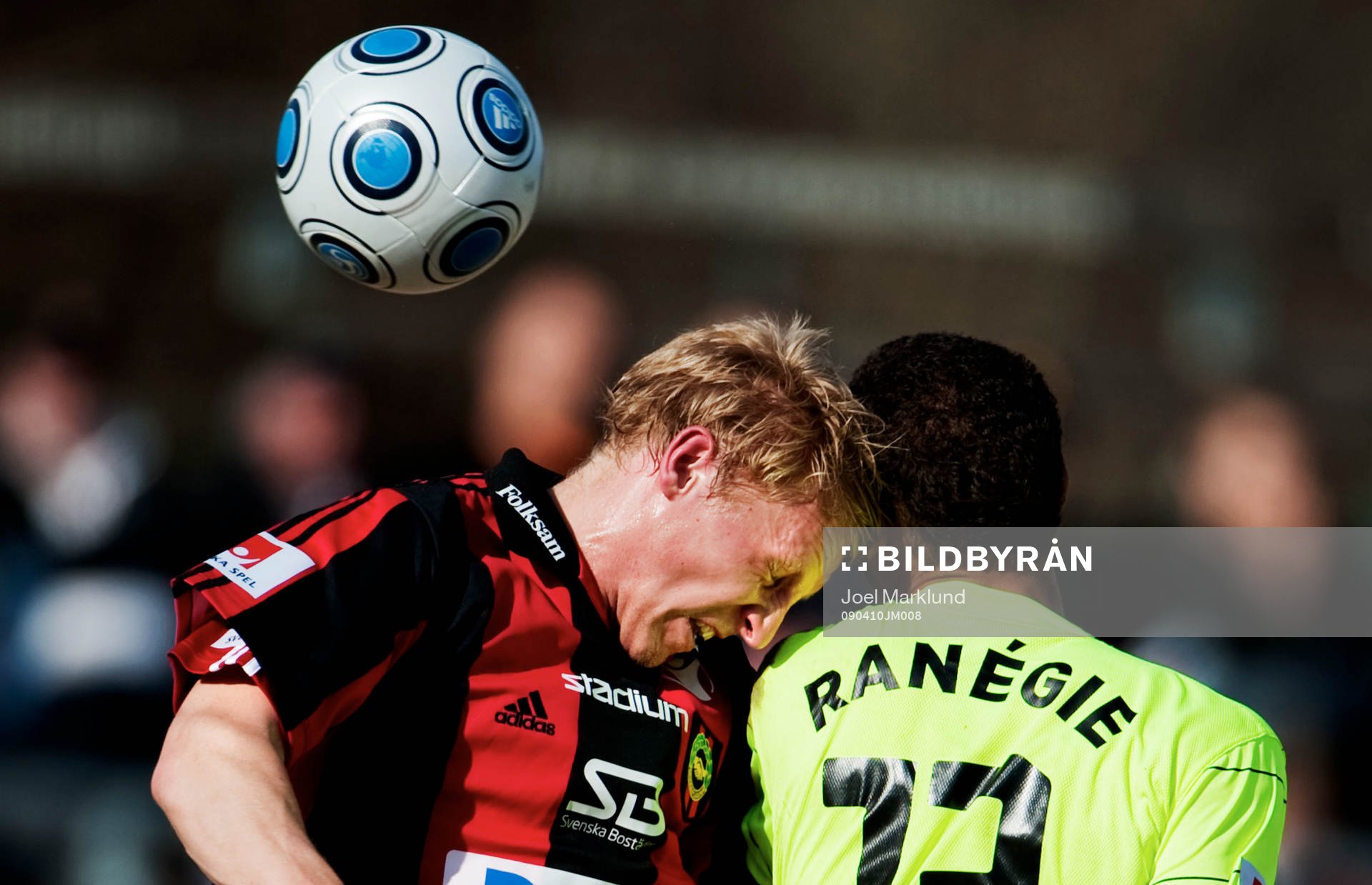 Richard Henriksson, Brommapojkarna, i en nickduell mot