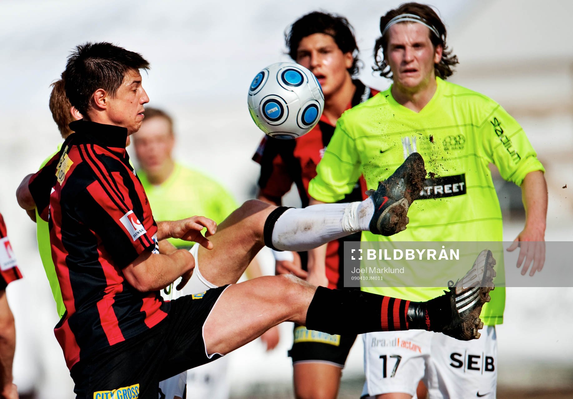 Josef Karlsson, Häcken, och Gabriel Petrovic,