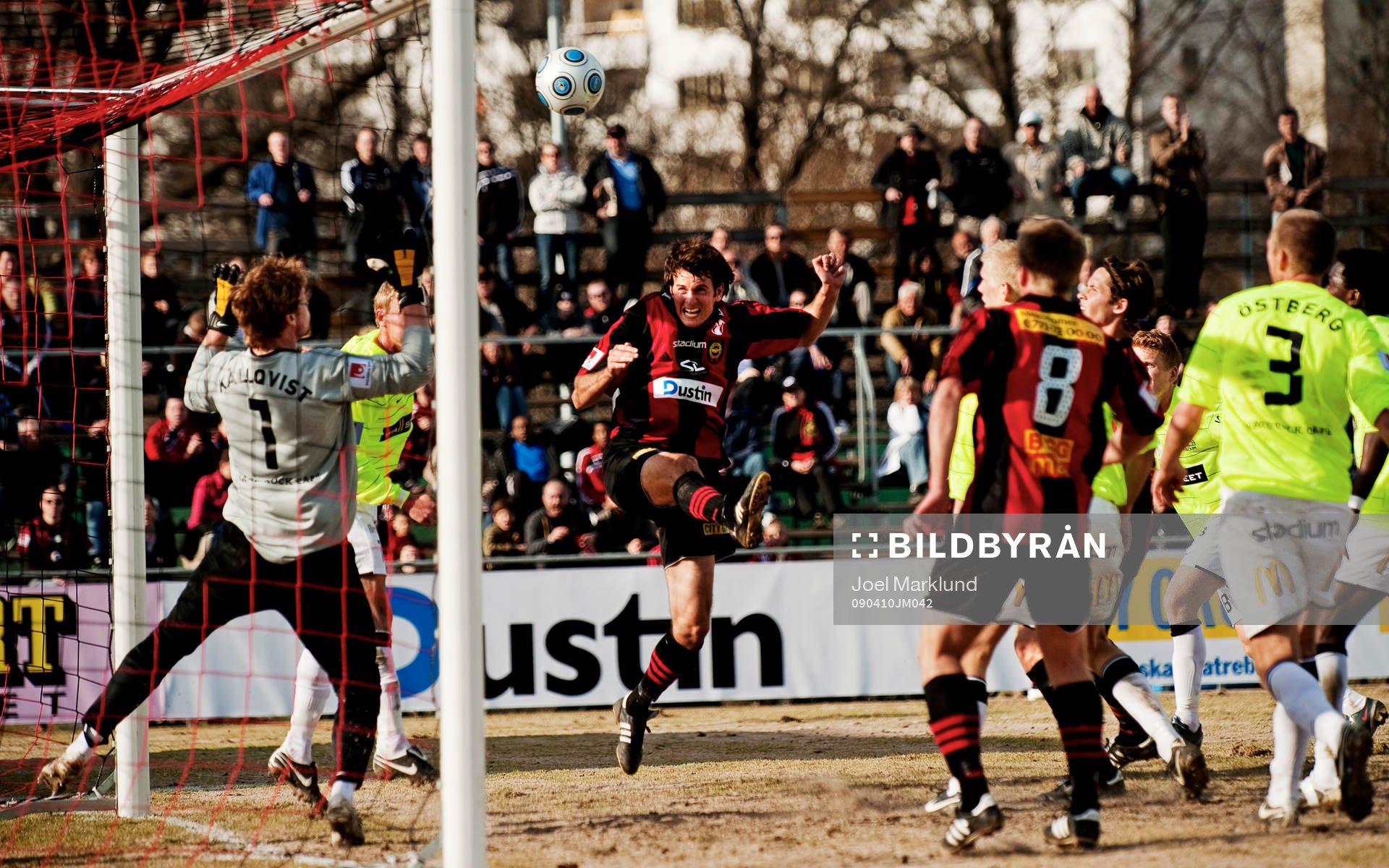 Olof Guterstam, Brommapojkarna, gör 1-0