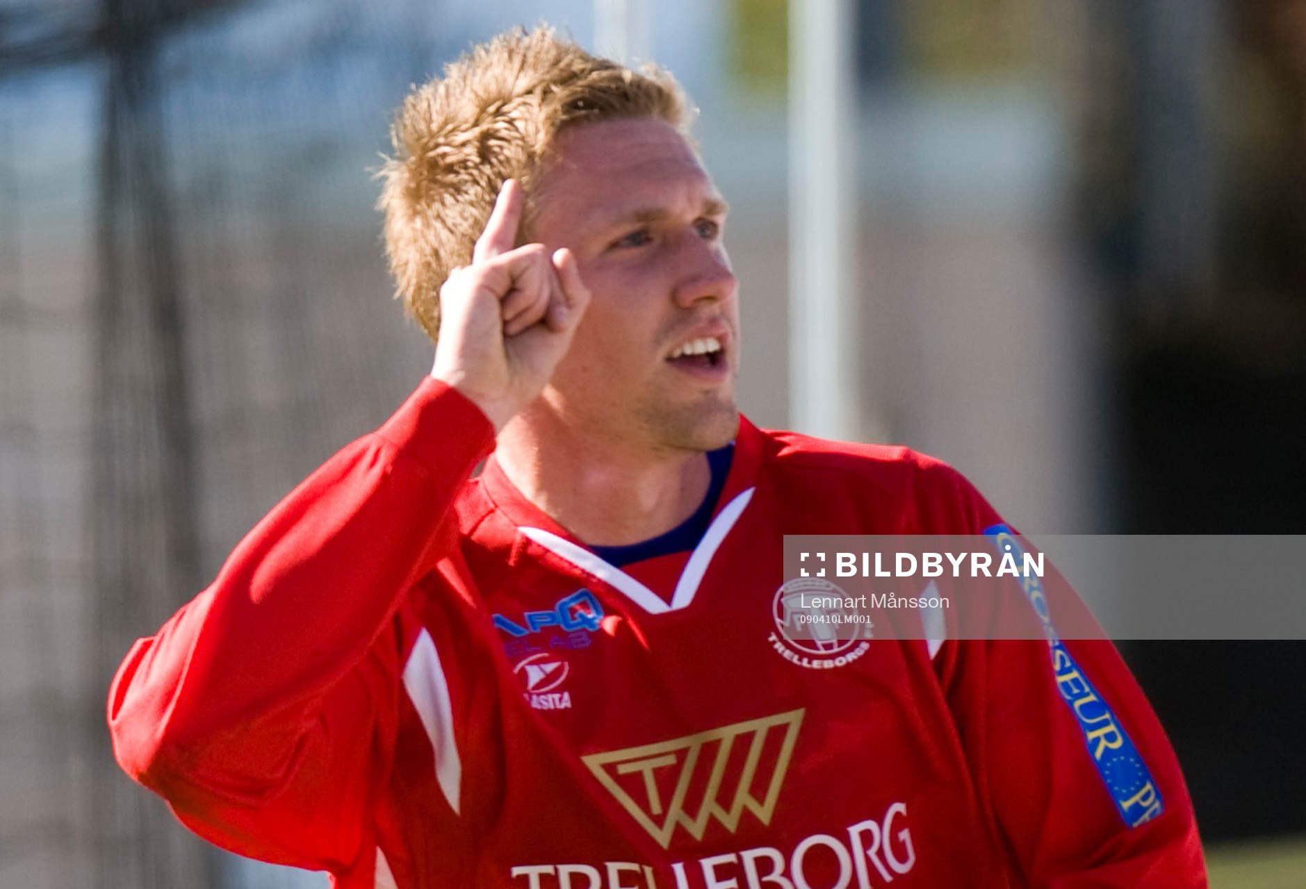 0-1 Marcus Pode, jubel