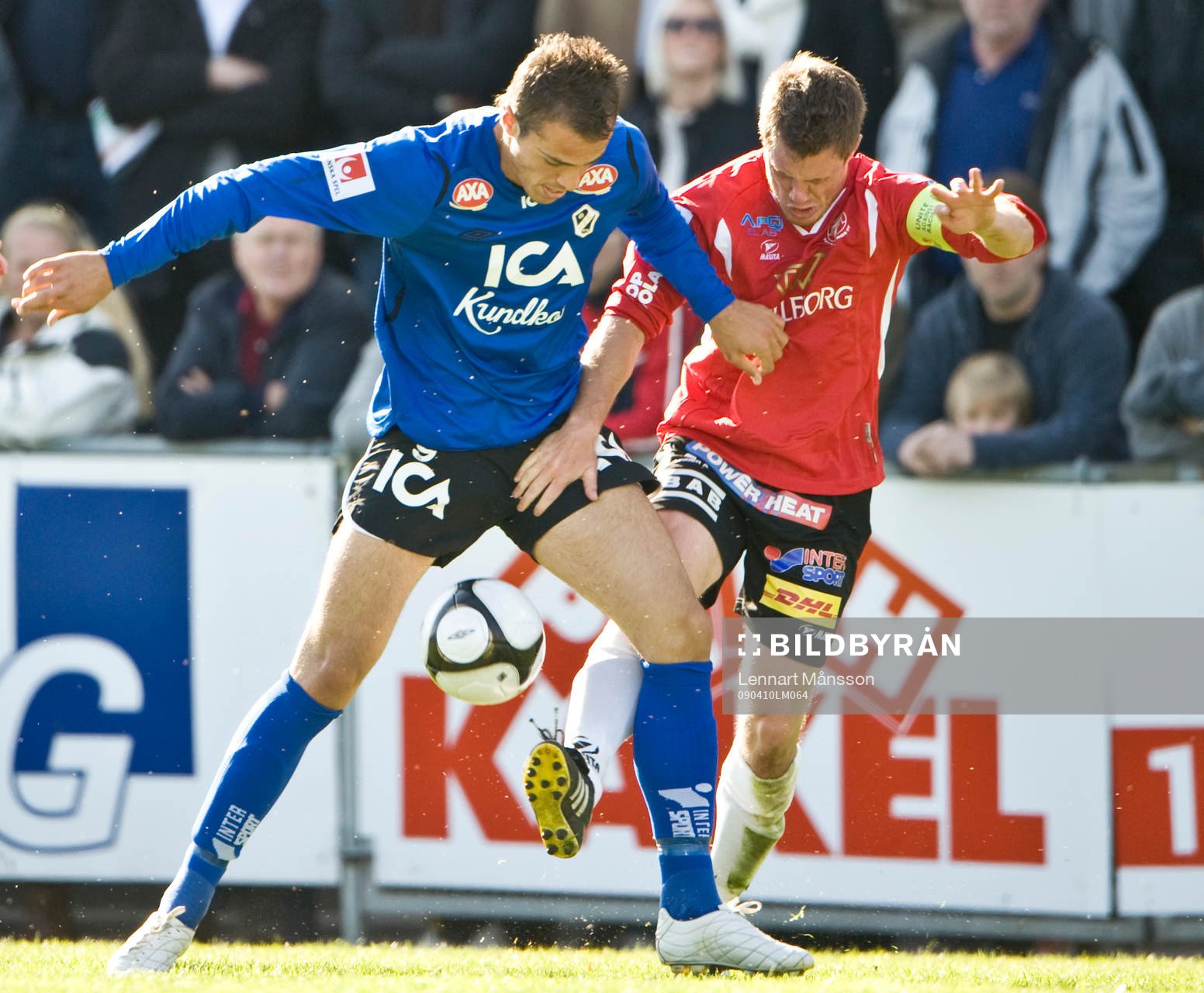 Emir Kujovic, Halmstad och Tommy Jönsson, Trelleborg,