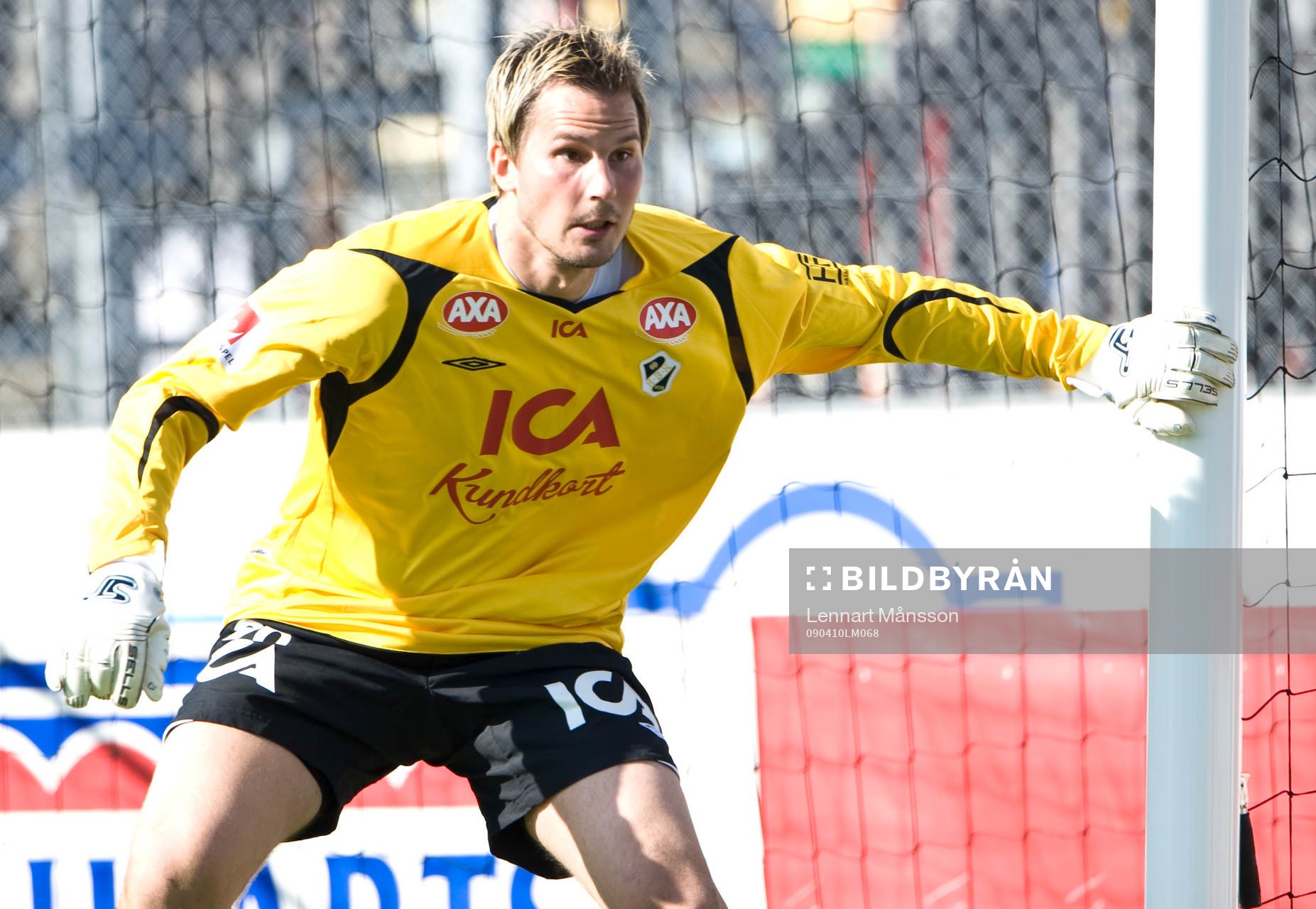Magnus Bahne, målvakt