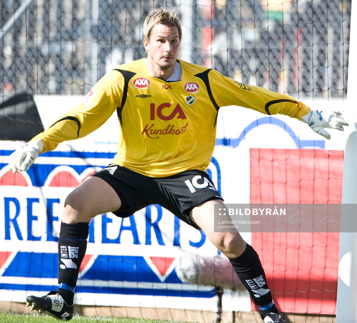 Magnus Bahne, målvakt