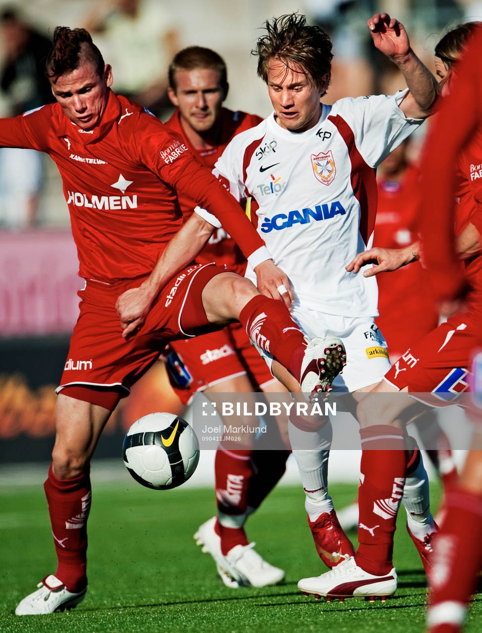 Riki Cakic, Norrköping, och Andi Toompuu, Assyriska,