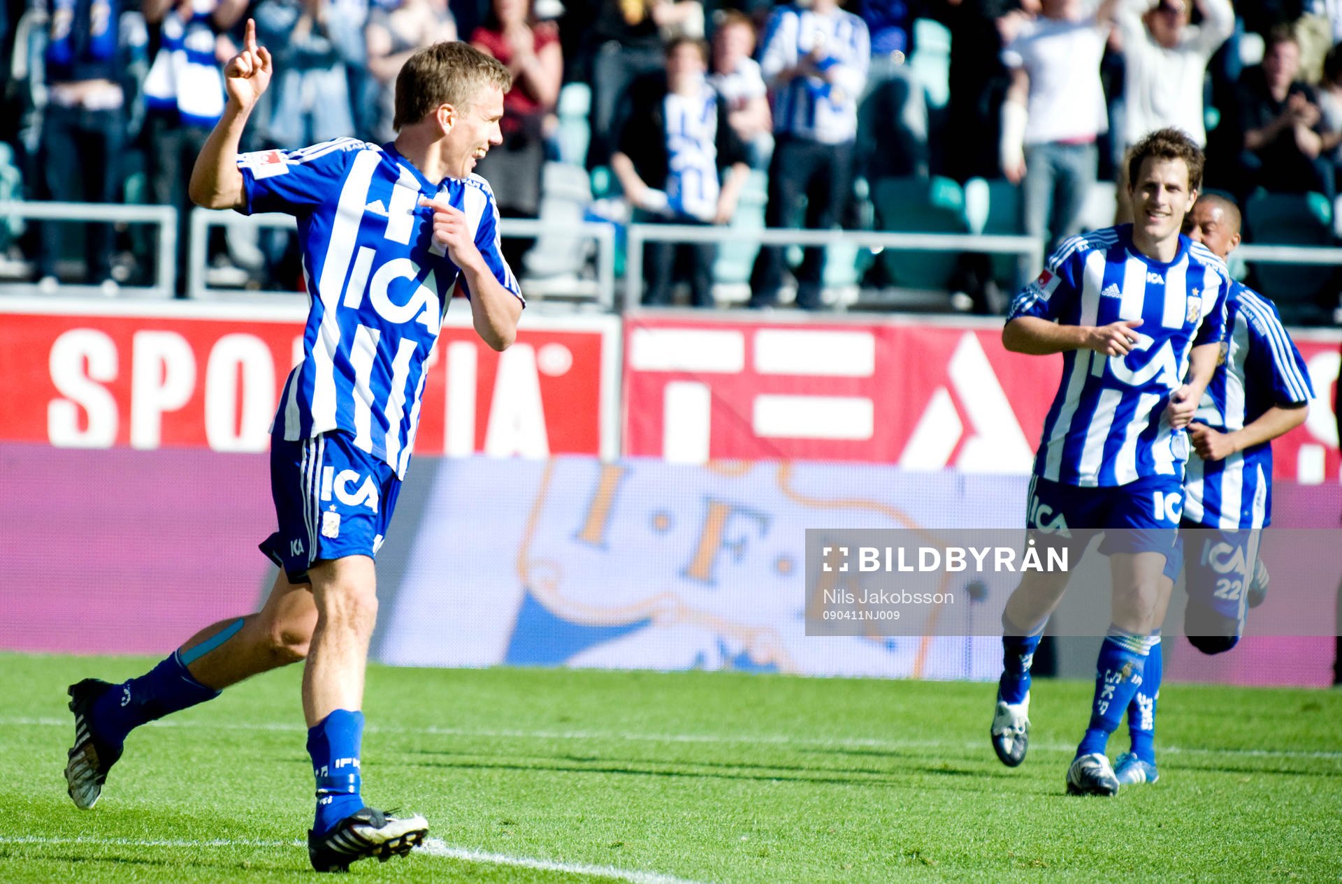 Pontus Wernbloom, jubel