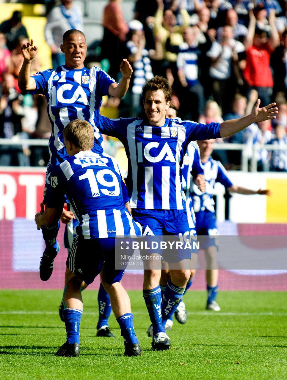 Tobias Sana, Tobias Hysén, Pontus Wernbloom, IFK