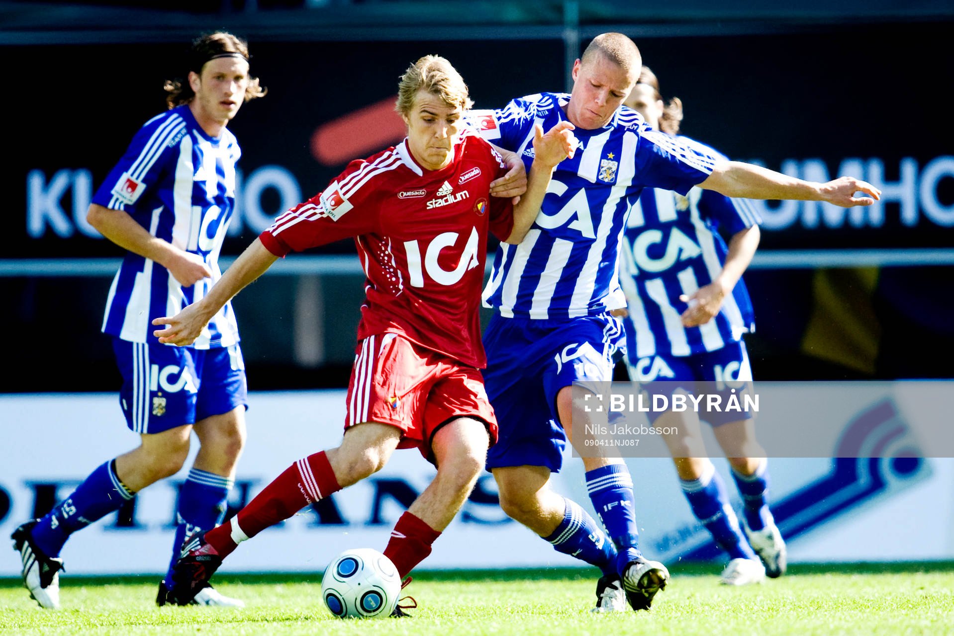 Johan Oremo, Djurgården, Ragnar Sigurdsson, IFK Göteborg