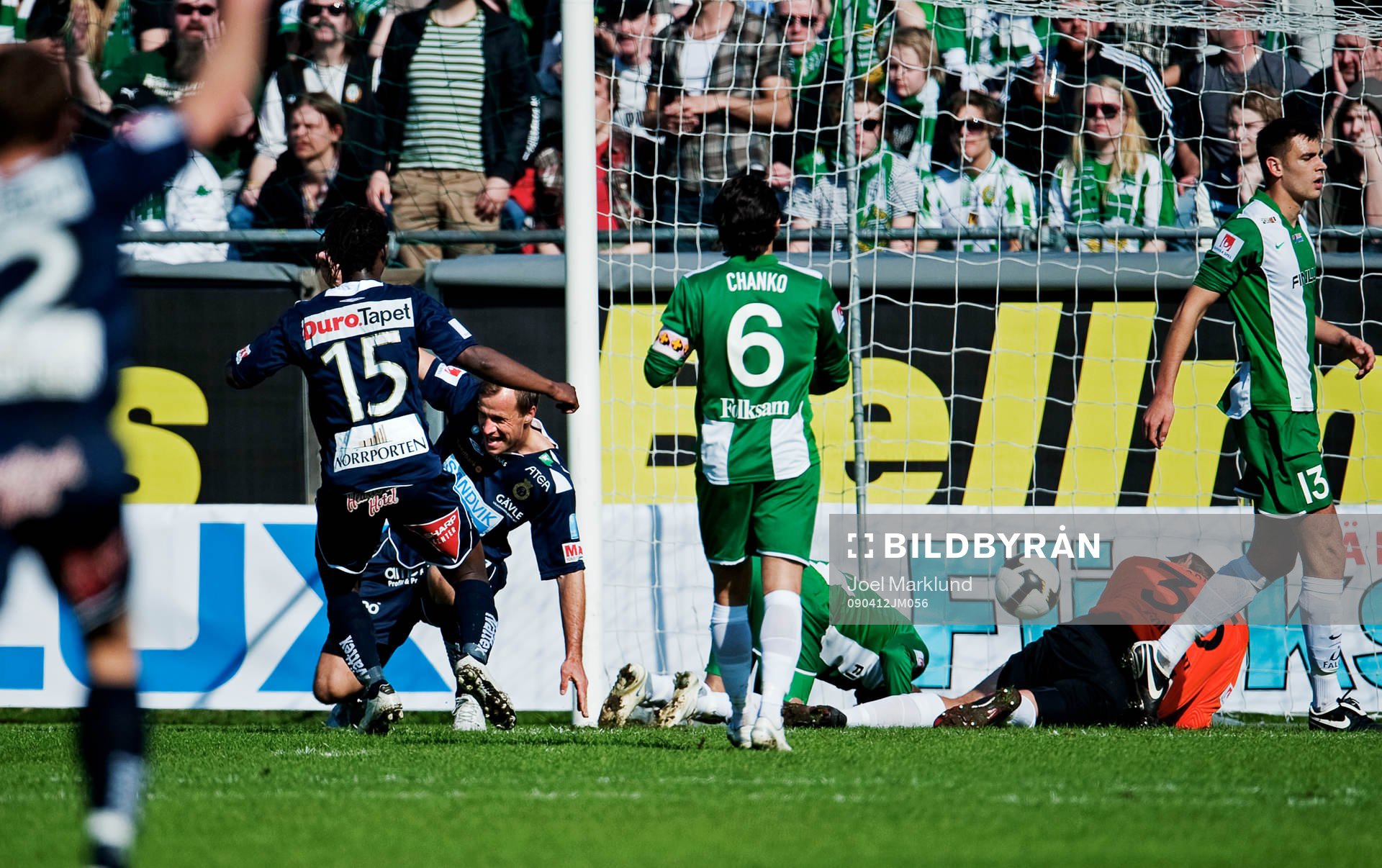 Hans Berggren, Gefle, jubel