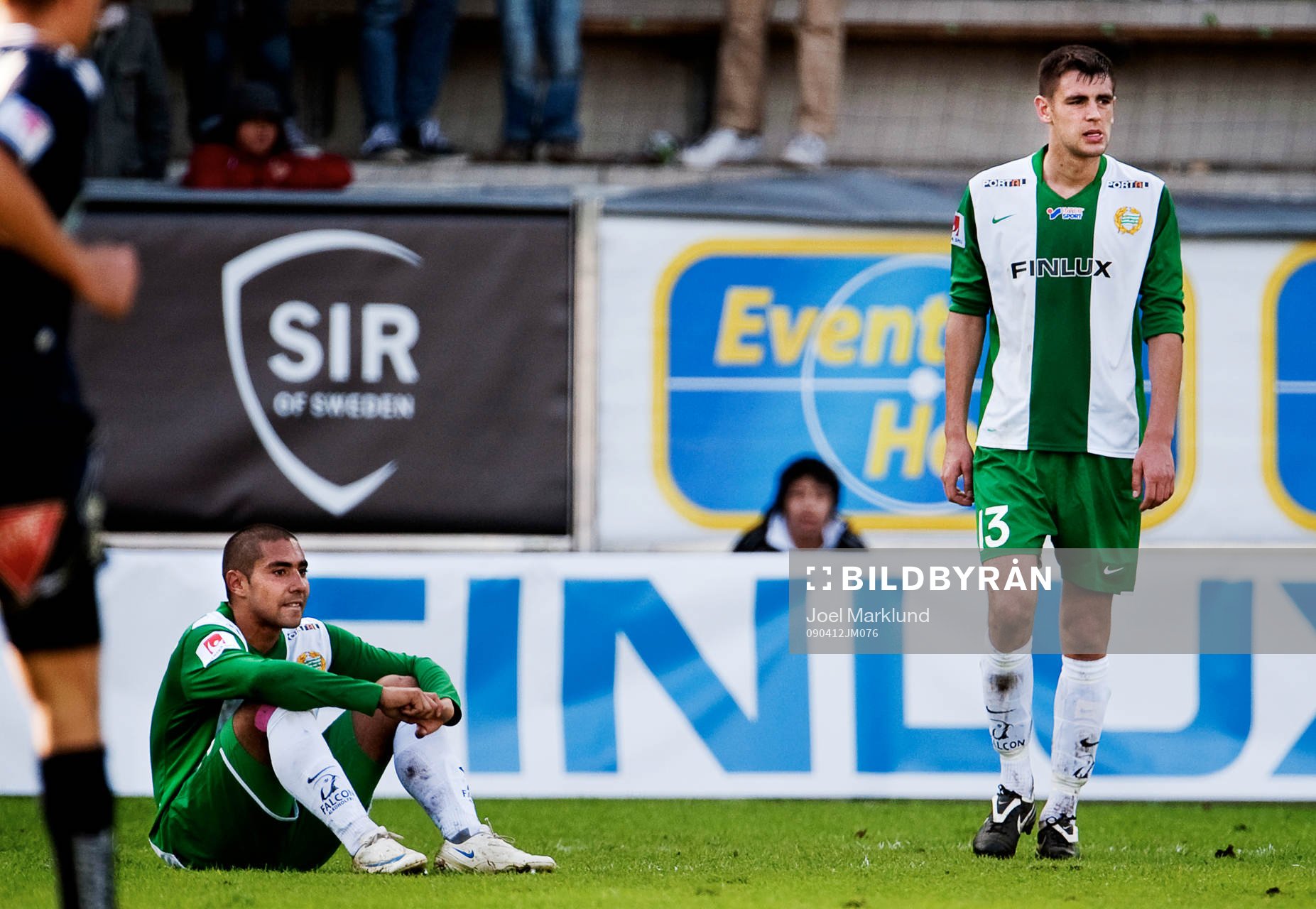 Sebastian Castro Tello och Igor Armas, Hammarby, depp