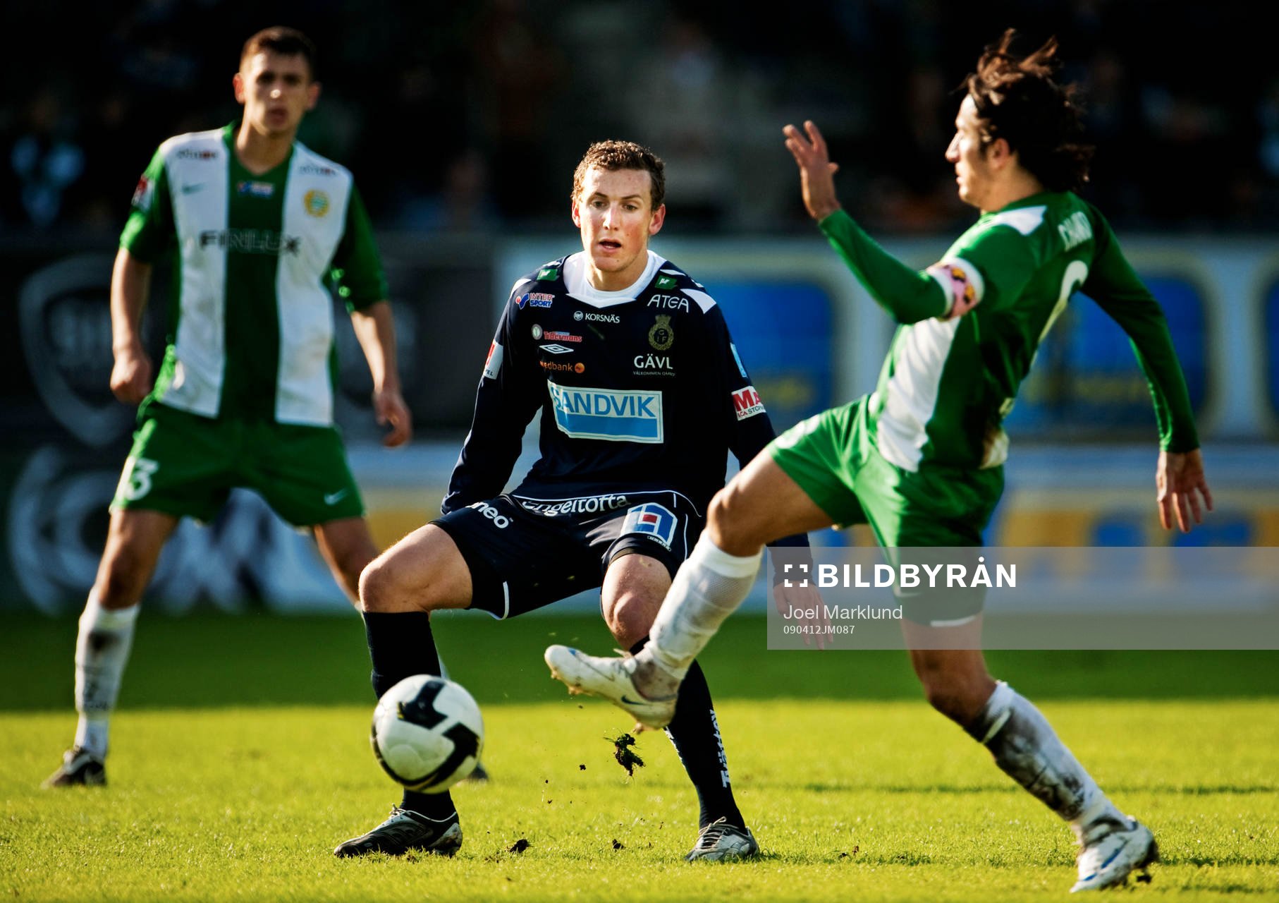 Johannes Ericsson, Gefle, hinner inte med när Louay