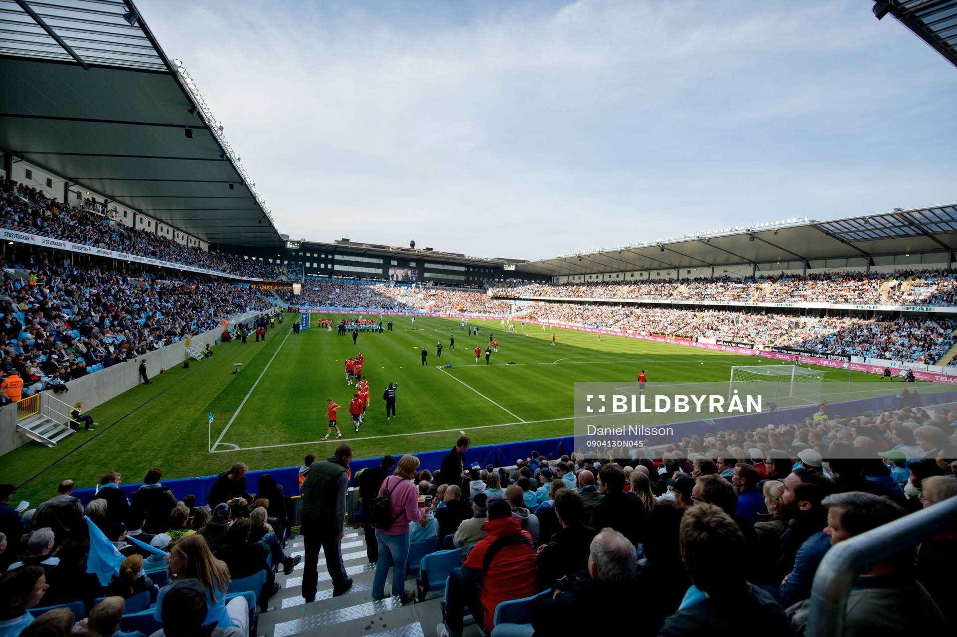 Swedbank Arena, interiör, stadion