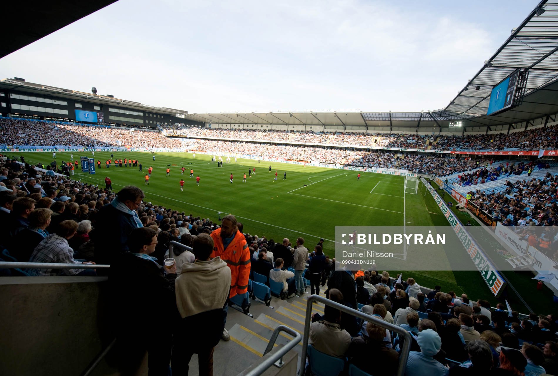 Swedbank Stadion, arena, översikt, interiör