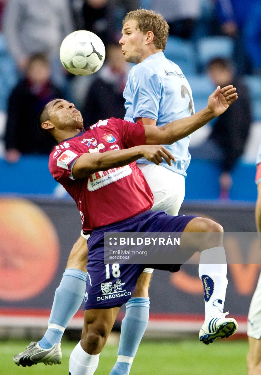Alvaro Santos, Örgryte och Robert Åhman Persson, MFF