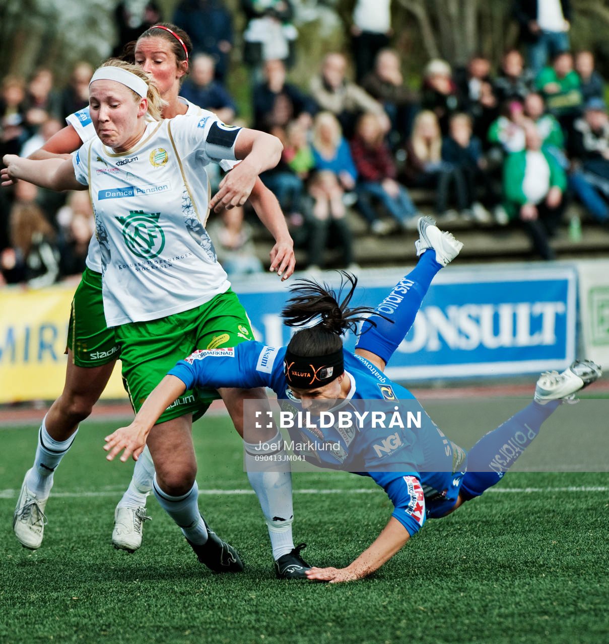 Jessica Landström, Linköping, når inte fram i