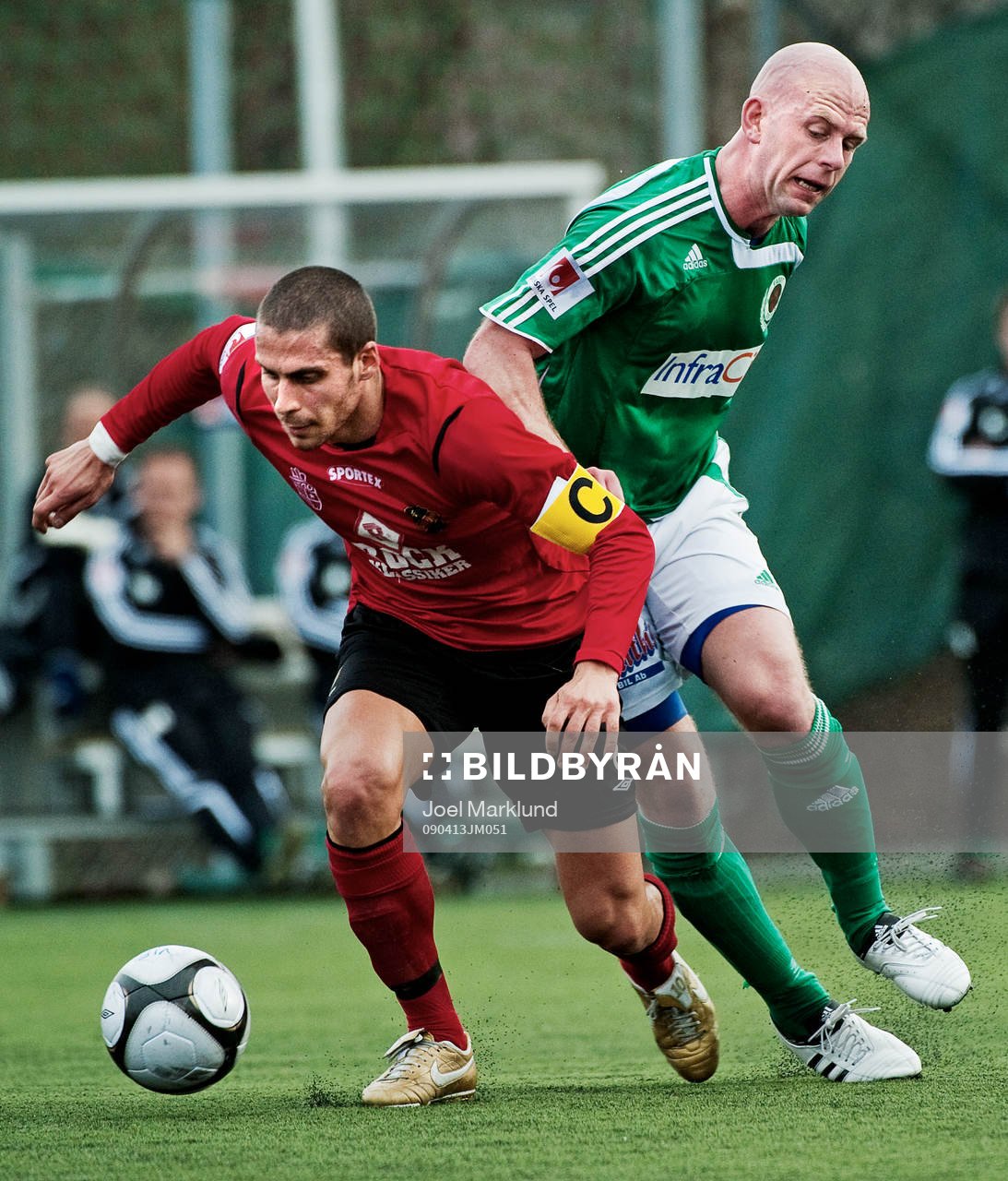 David Nordbeck, Väsby, är i hasorna på Panajotis