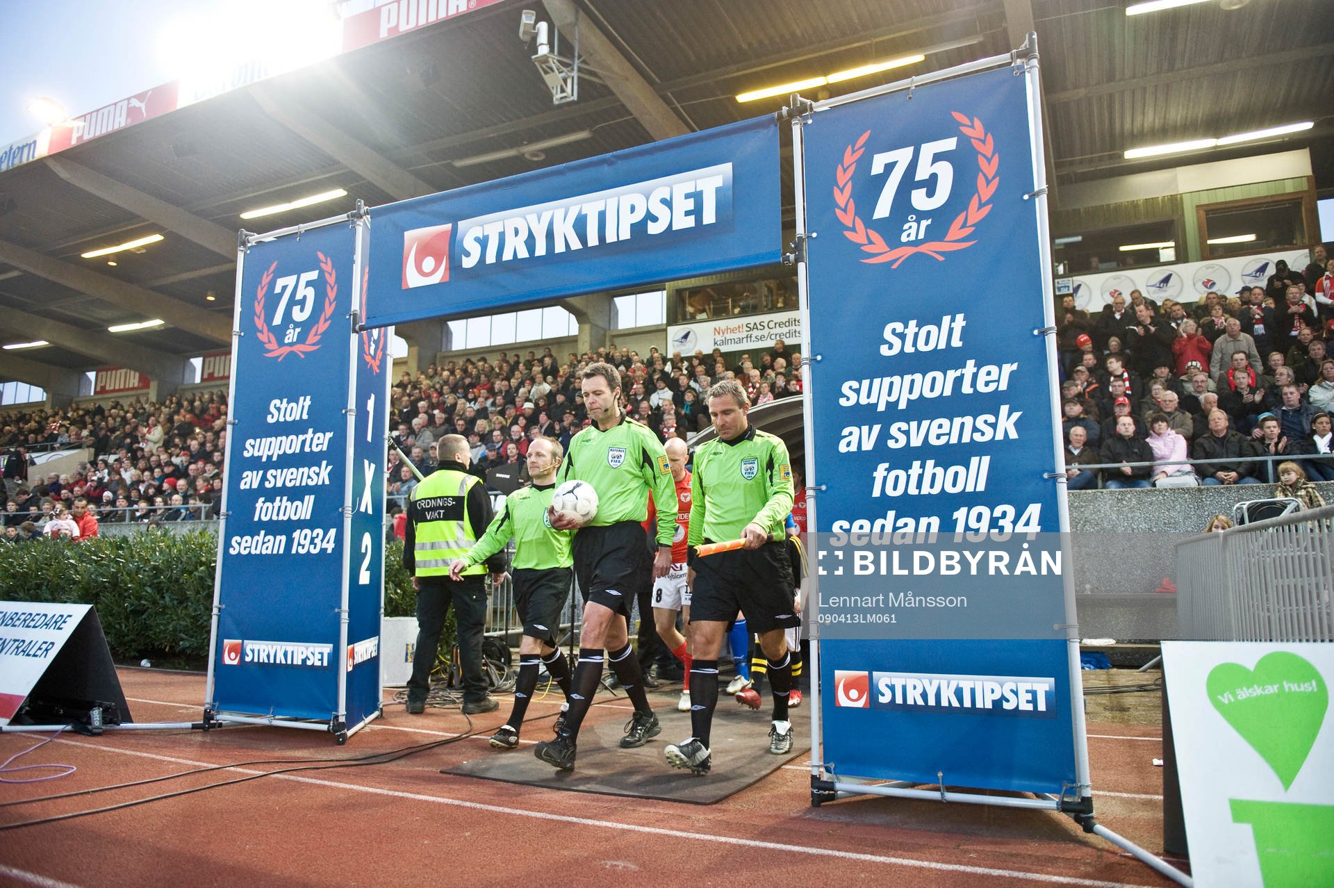 Entré, inmarsch, Svenska Spel