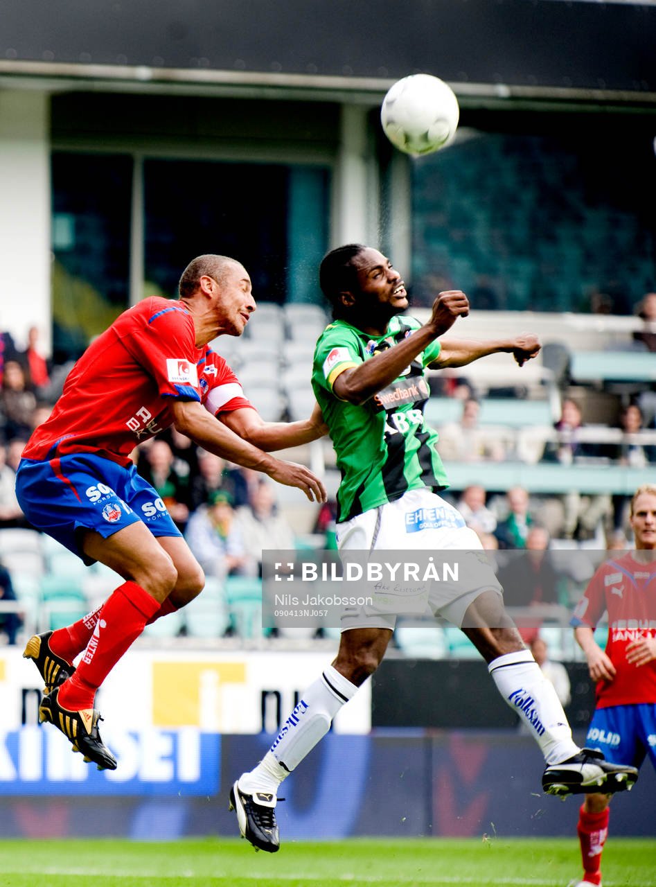 Henrik Larsson, Helsingborg, Richard Ntomba Ekunde, GAIS