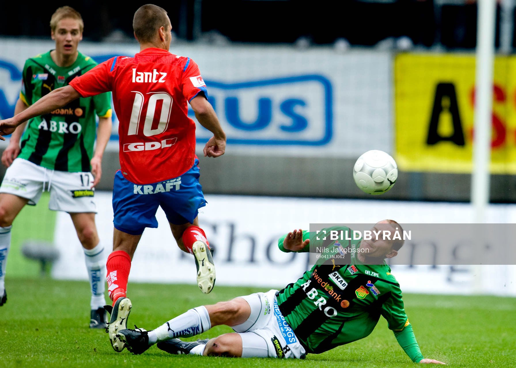 Marcus Lantz, Helsingborg, Richard Spong, GAIS