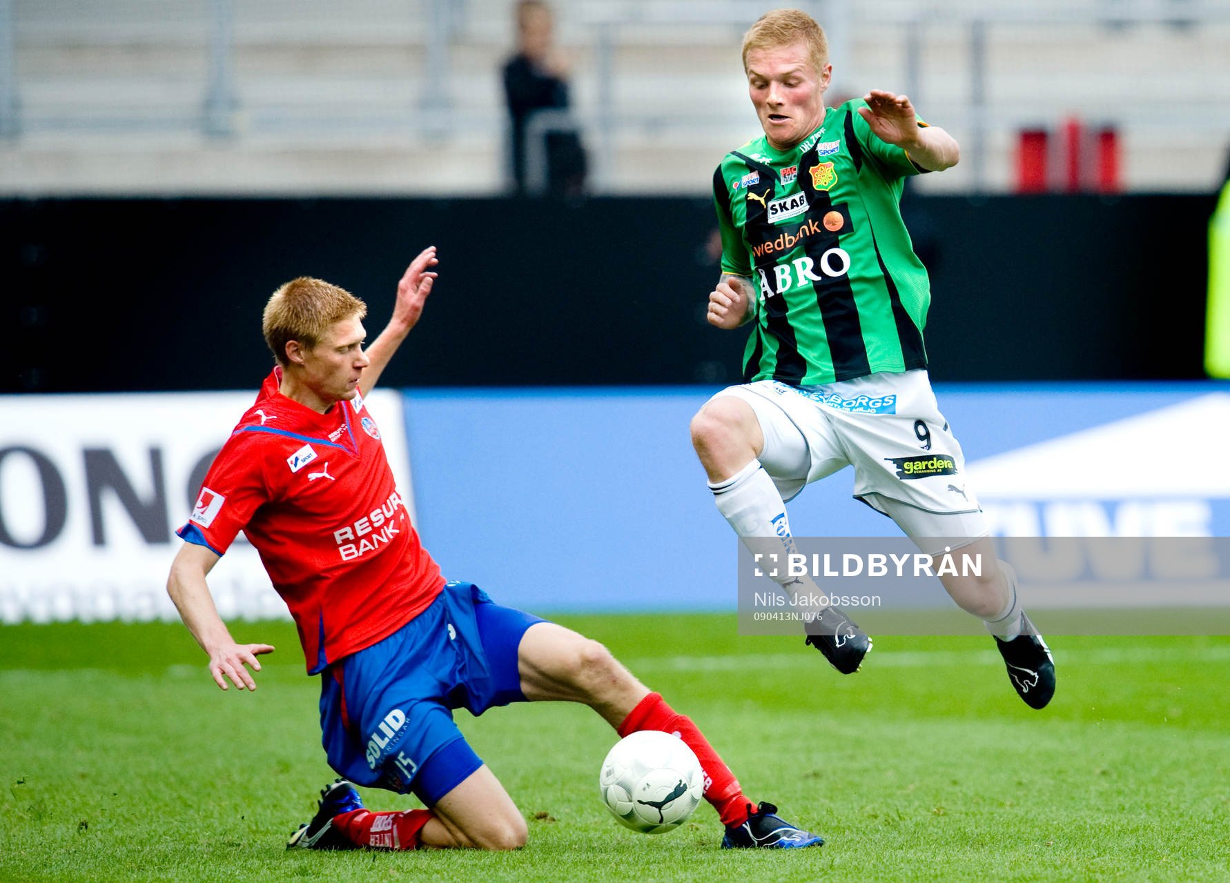 Markus Holgersson, Helsingborg, Gudjón Baldvinsson, GAIS