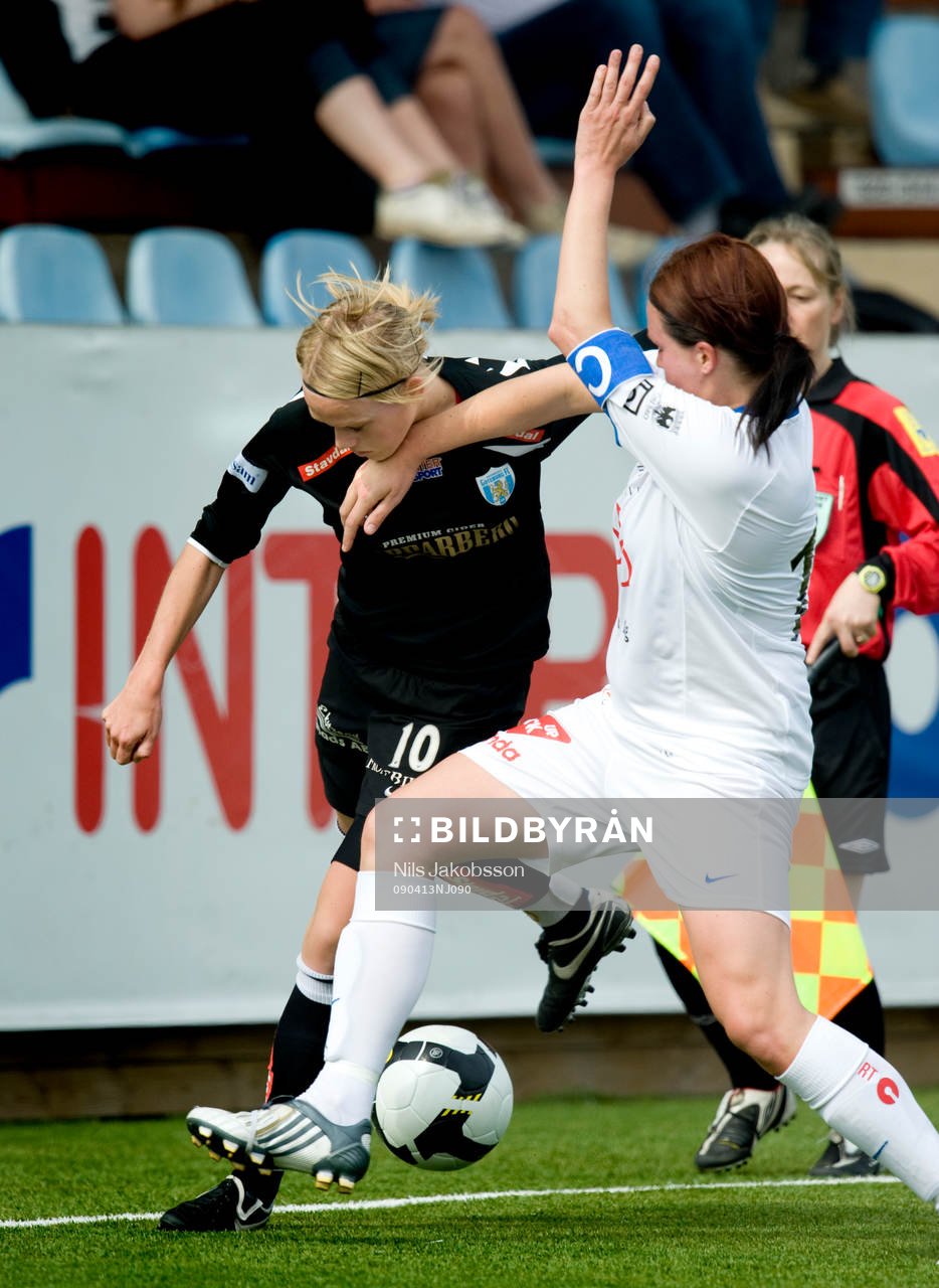 Fotboll, dam, damallsvenskan, Göteborg Kopparbergs -