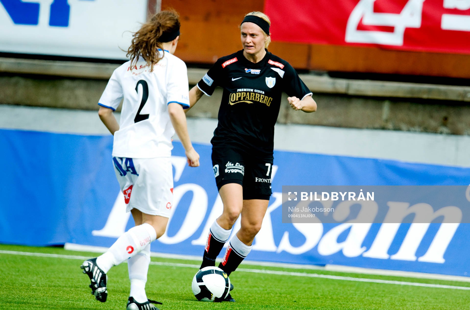 Fotboll, dam, damallsvenskan, Göteborg Kopparbergs -