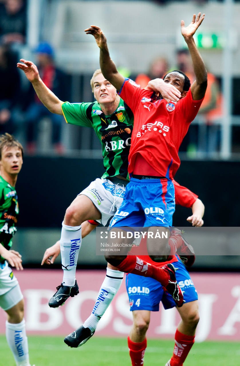 Johan Mårtensson, GAIS, René Makondele, Helsingborg